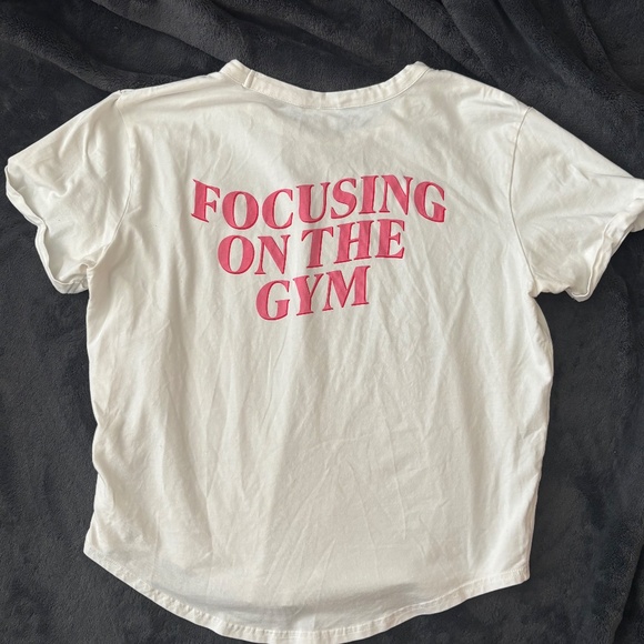 Gymshark “Focusing on the Gym” Tee - S - Picture 2 of 2